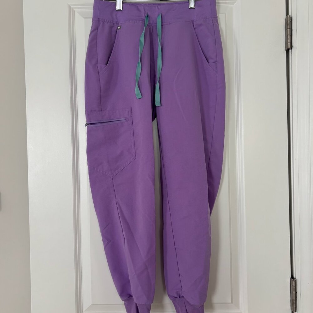 Figs Lilac Zamora Jogger Scrub Pants XSP - Picture 2 of 4